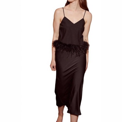 Women's Cyra Feather Tank - LUCY PARIS