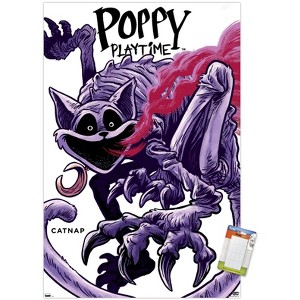 Trends International Poppy Playtime - CatNap Feature Series Unframed Wall Poster Print White Mounts Bundle 14.725" x 22.375" - 1 of 4