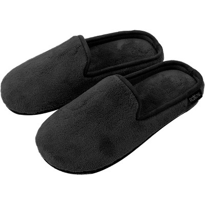 Roxoni Men's Slippers Slip On Terry Clog Comfort House Slipper Indoor/Outdoor
