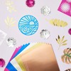 Bright Creations 100 Sheets Metallic Colored Cardstock Paper, Assorted Colors for Arts and Crafts, Classroom, DIY Projects, 8.5" x 11" - 2 of 4