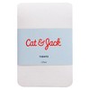 Baby Girls' Solid Opaque Tights Cat & Jack™ - White - 2 of 2