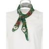 INSPIRE CHIC Women's Chiffon Scarves Floral Print Square Neckerchief 25.6" X 25.6" - 2 of 4