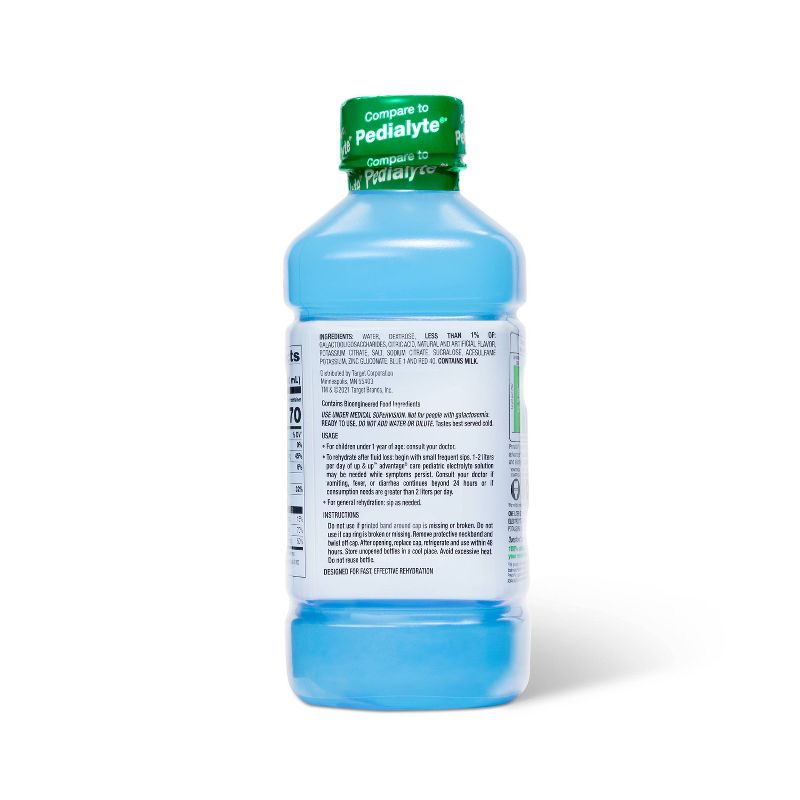 Blue Raspberry Oral Electrolyte Solution - 33.8 fl oz - up &#38; up&#8482;, 4 of 9