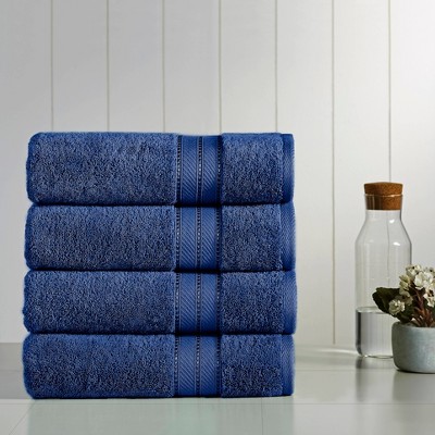 Modern Threads Spunloft 4 Pack Bath Towel 30 X 54 , White : Target