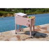 80qt Portable Rolling Patio Cooler - Permasteel
 - image 4 of 4