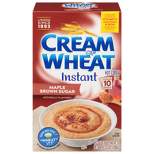 Cream of Wheat Instant Maple Brown Sugar Hot Cereal - 10ct