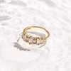 EVRY JEWELS WATERPROOF Gold or Silver Plated Sicily Ring - 3 of 3