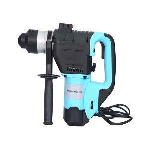 1-1/2 Inch Rotary Hammer Drill With Carry Case, SDS-Plus Demolition Hammer Safety Clutch With Gouges Drill Bits - 1 of 4