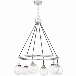 Craftmade Lighting Que 6 - Light Chandelier in  Chrome - 1 of 2