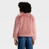 Girls' Faux Fur Jacket - art class™ - 2 of 3