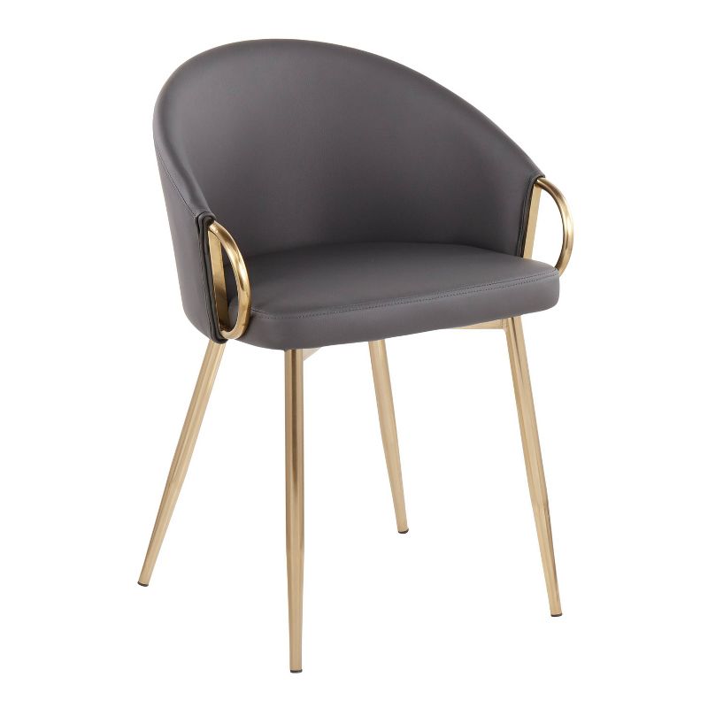 Claire Contemporary and Glam Dining Chair - LumiSource, 4 of 19