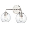 Millennium Lighting 2 - Light Vanity in  Brushed Nickel - 3 of 4