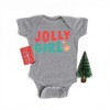 The Juniper Shop Jolly Girl Star Baby Bodysuit - 18 Month - Heather Grey - 2 of 2