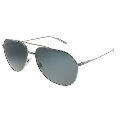 Dolce & Gabbana Dg 6185 501/87 Unisex Square Sunglasses Black/gold 55mm :  Target