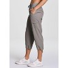 RBX Active Women's Relaxed Lightweight Woven Cargo Capri Pant - 4 of 4