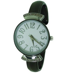 Olivia Pratt Every Day Large Numbers Dial Metal Bangle Watch - 1 of 4