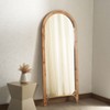 Kuo 26" x 63.2" Mirror - MRR9013 - Natural/Light Natural - Safavieh - 2 of 4