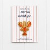 Lobster Greeting Card & Enamel Pin by Ramus & Co - 3 of 4