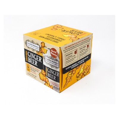 Powell & Mahoney Original Ginger Beer - 4pk/12 fl oz Cans