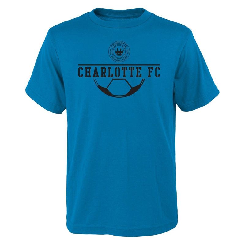 MLS Charlotte FC Boys&#39; Core T-Shirt, 1 of 2