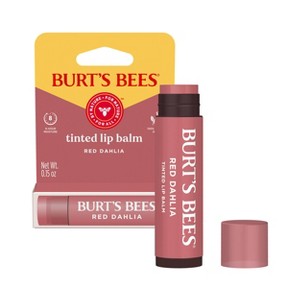 Burt's Bees Tinted Lip Balm - Red Dahlia - 0.15oz - 1 of 4