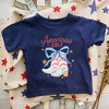 The Juniper Shop American Girly Coquette Boots Toddler Short Sleeve Tee - 2 of 2