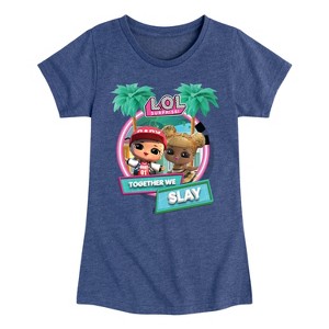 Girls' - Lol Surprise! - Together We Slay Fitted Short Sleeve Graphic T-Shirt - 1 of 4