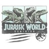 Women's Jurassic World: Dominion Velociraptor Vintage Panel Scratch T-Shirt - 2 of 4