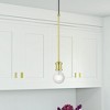 Livex Lighting Lansdale 1 - Light Pendant in  Satin Brass - 4 of 4