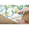 RoomMates Candid Moments Peel and Stick Wallpaper Blue: Temporary Removable Vinyl, Self-Adhesive, 28 Sq Ft Coverage - 3 of 4