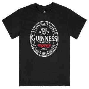 Mens Guinness Draught Classic Logo T-Shirt - 1 of 3