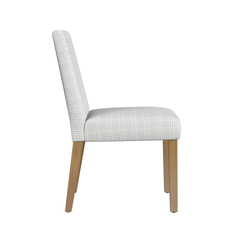 Classic Mini Grid Pattern Upholstered Dining Chair - HomePop, 4 of 13