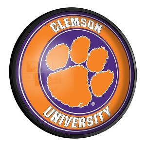 College Round Slimline Lighted Wall Sign - 1 of 1