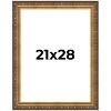 PosterPalooza | Museum Gold Picture Frame - UV Acrylic, Foam Board Backing, Hanging Hardware - 2 of 4