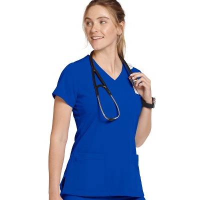 Jockey Women's Mock Wrap Scrub Top