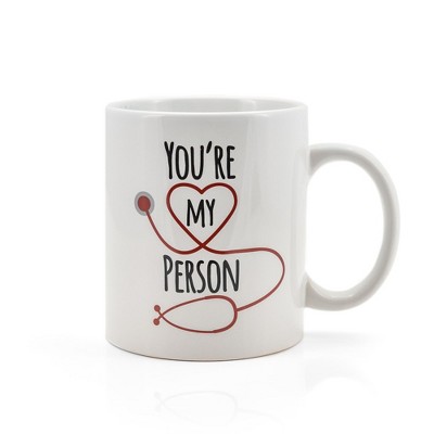 Surreal Entertainment Greys Anatomy You're My Person 16oz Ceramic Coffee Mug