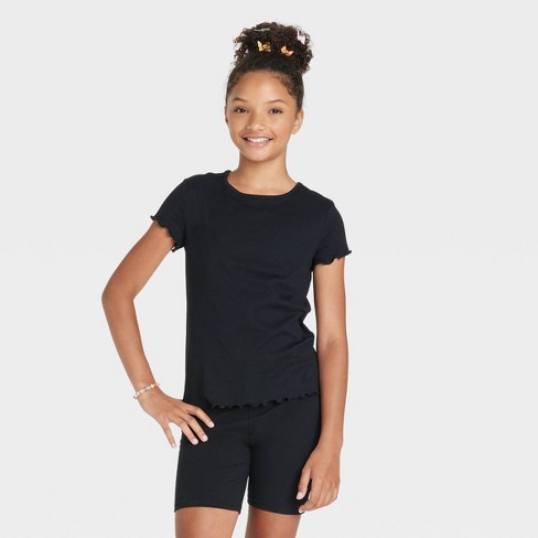 Girls' Short Sleeve T-shirt - Art Class™ : Target