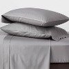800 Thread Count Solid Sheet Set - Threshold Signature™ - image 2 of 4