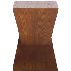 Rahan End Table - ACC2310B - Walnut - Safavieh - 1 of 4