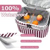 Tirrinia Large Insulated Picnic Basket, 34L Water Resistant & Leakproof Collapsible Portable Cooler Basket Set, with Free Foldable Grocery Bag - 4 of 4