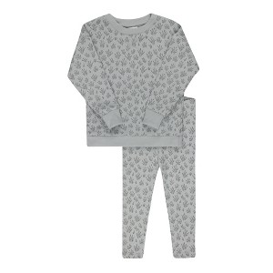 Aurora Classics - Toddler 2-Piece French Terry Lounge Set - Blooms Collection - 1 of 1
