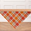 Solino Home Fall Buffalo Check Linen Table Throw - 2 of 4