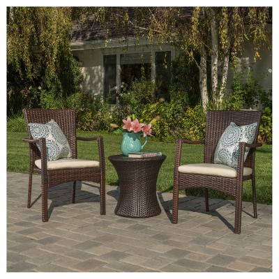 target wicker patio chair