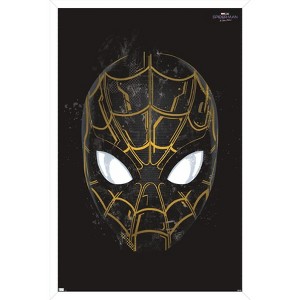 Trends International Marvel Spider-Man: No Way Home - Black Mask Framed Wall Poster Prints - 1 of 4