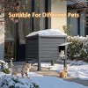 Decksplore Weatherproof Outdoor Cat Shelter with Raised Floor Easy Setup for Outdoor Feral Cats - 2 of 4