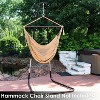 Sunnydaze Caribbean Style Extra Large Hanging Rope Hammock Chair Swing for Backyard and Patio - 3 of 4