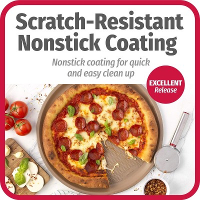 GoodCook 16" Bronze Nonstick Carbon Steel Pizza Pan