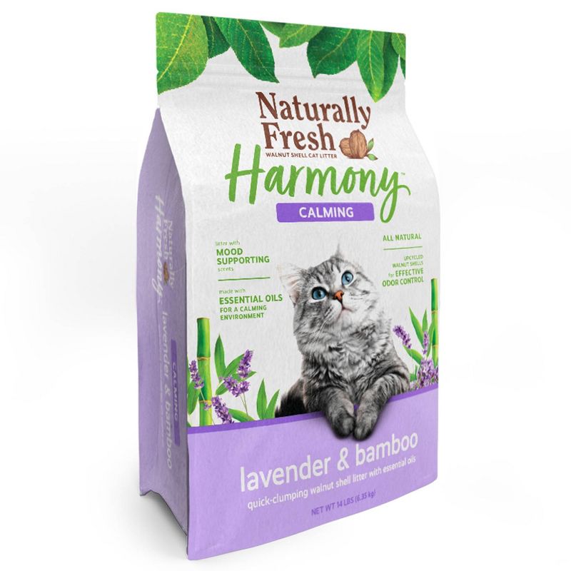 Naturally Fresh Harmony Lavender &#38; Bamboo Clumping Cat Litter - 14lbs, 4 of 5