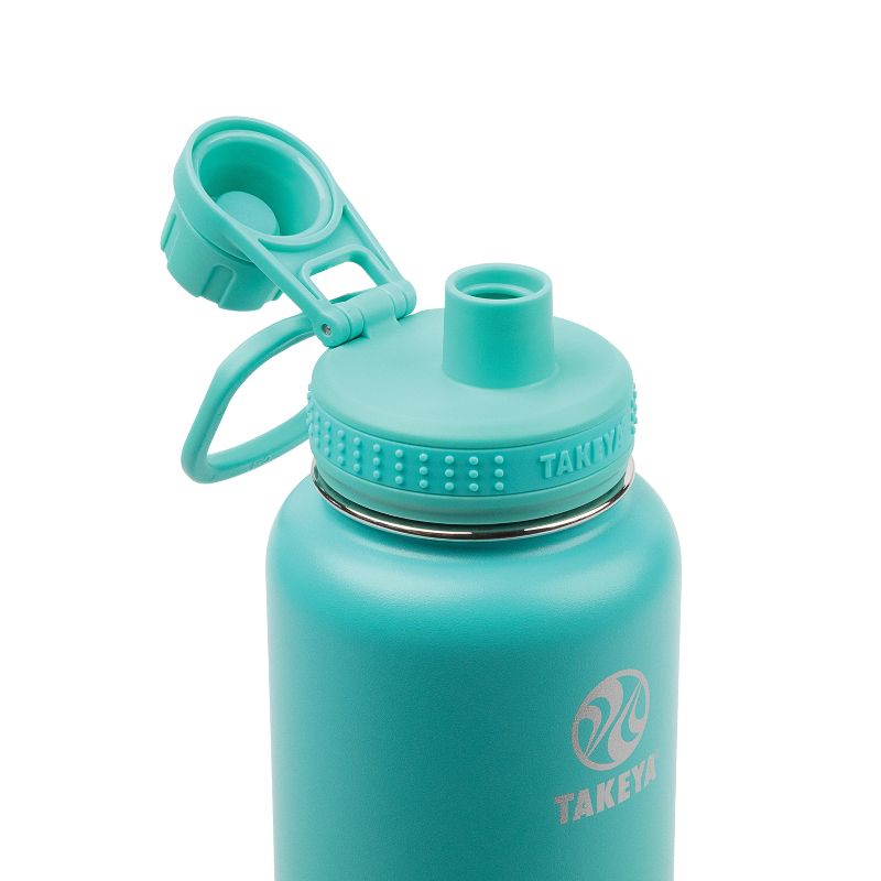 Takeya 40oz Actives Insulated Stainless Steel Water Bottle with Spout Lid, 3 of 9