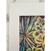 The Pink Picket Fence Hand-Signed Floral Art Print “Background Research” – 12x9 Matted Wall Art – Fine Art Reproduction of Oil Painting by Kallen - 4 of 4